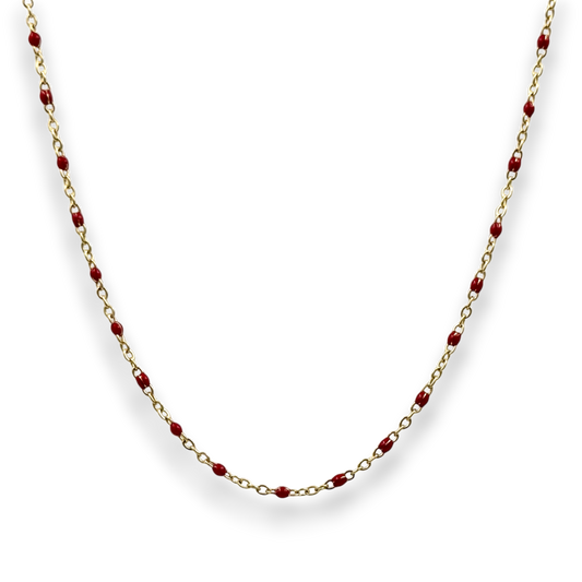 Collier Mélodie - Rouge ORSY jewelry